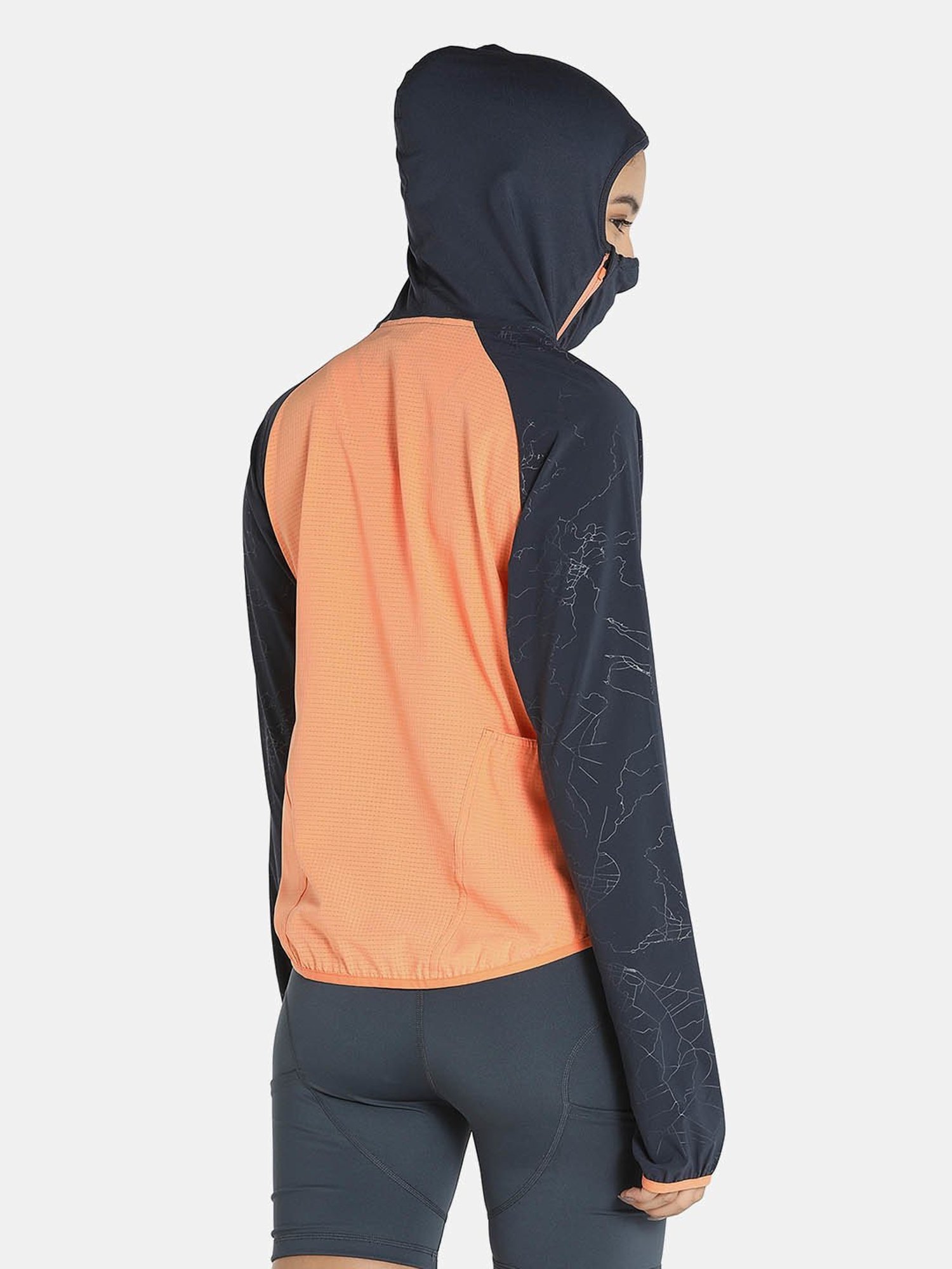 Puma Grey Printed Jacket