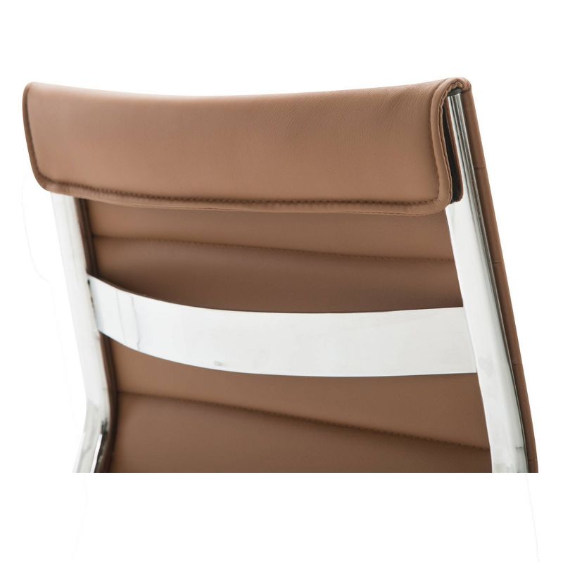 Denver Task Chair Vegan Leather Terracotta - Poly & Bark