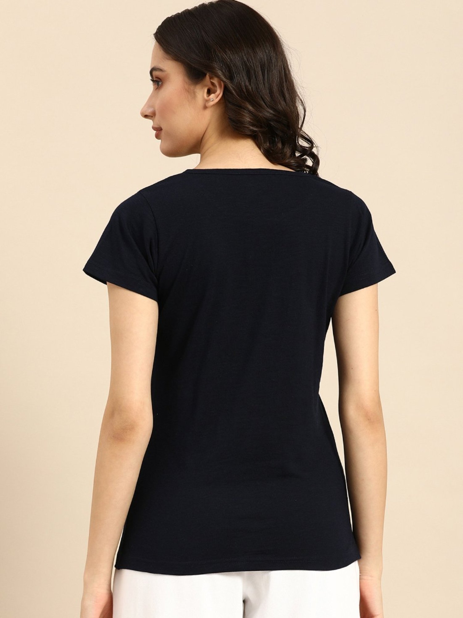 Clt.s Navy Printed T-Shirt