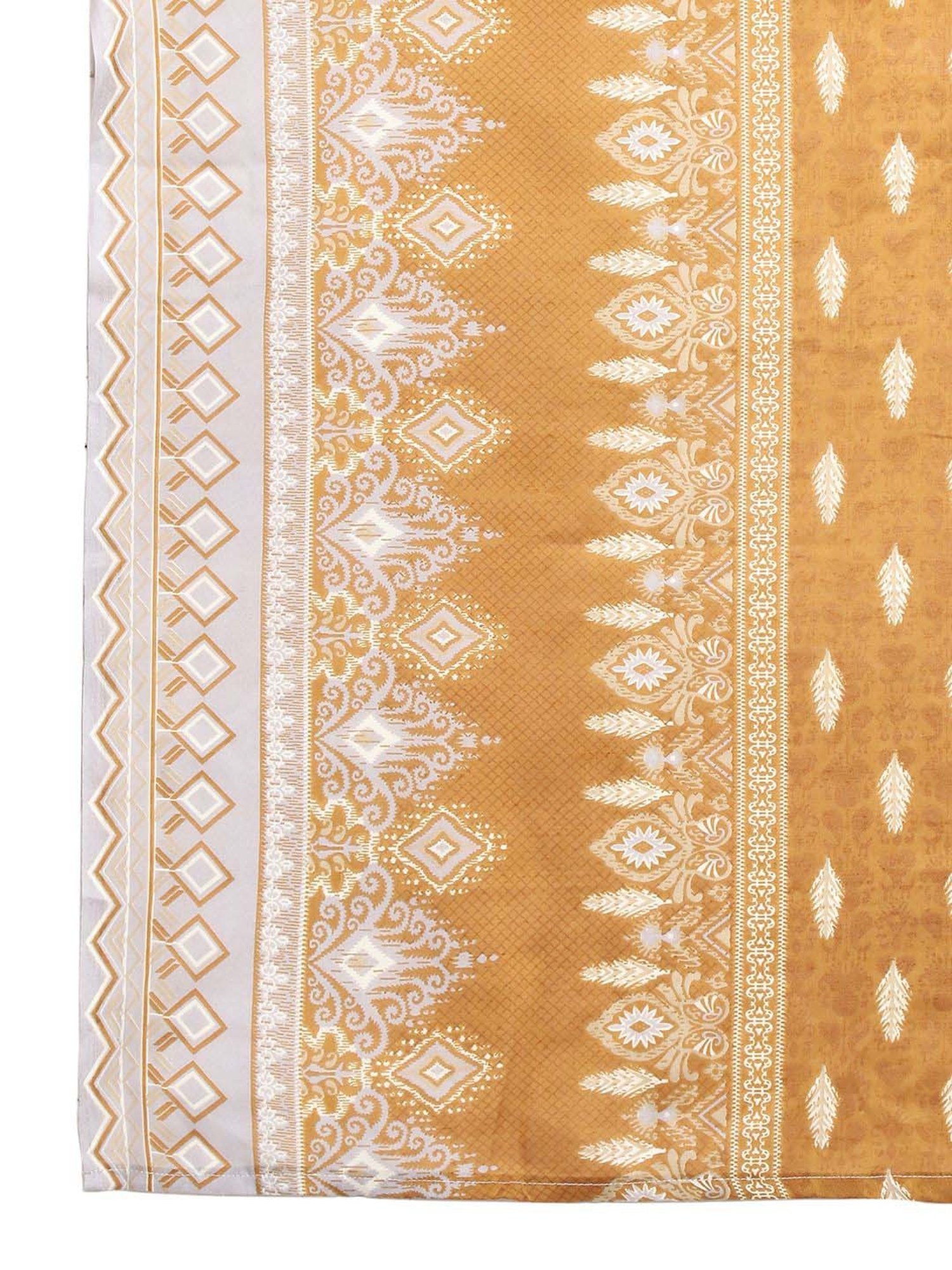 Stylee LIFESTYLE Grey Cotton Embroidered Unstitched Dress Material