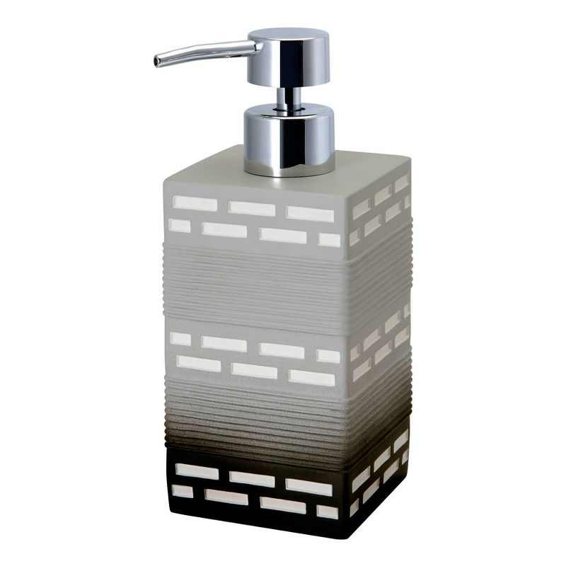 3pc Dash Lotion Pump, Toothbrush Holder Tumbler Gray - Allure Home