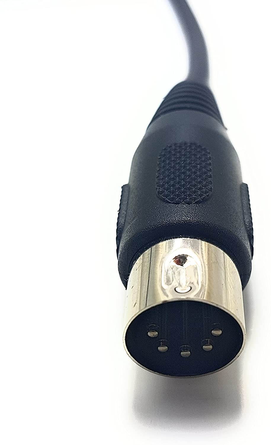 MainCore 1m long 5-pin Midi to 5-pin Midi Audio Cable lead Cord