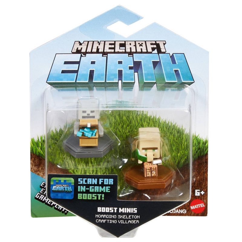 Minecraft Boost Hoarding Skeleton Mini Figures 2pk