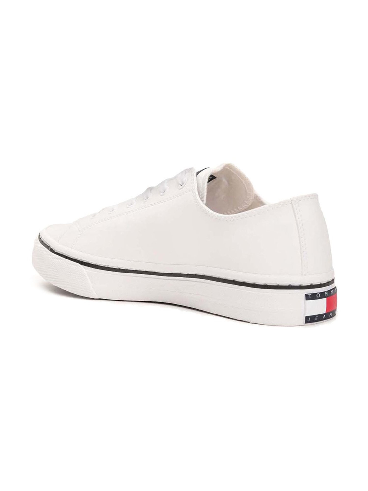 Tommy Hilfiger Men's White Casual Sneakers