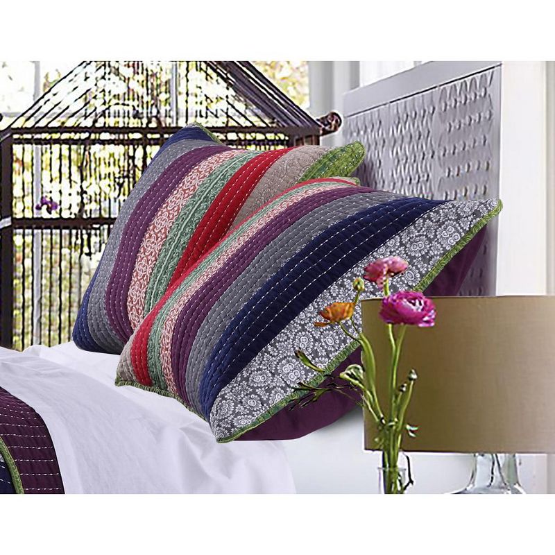 Greenland Home Fashion Marley Multi Sham Standard
