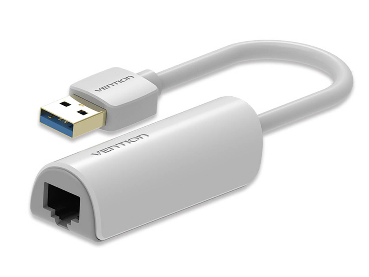 Vention USB 3.0 Network Adapter,USB 3.0 to RJ45 Ethernet Gigabit 10/100/1000 LAN Network Adapter MacBook, Mac Pro,XPS, Surface Pro, USB Flash, Mobile HDD, and More