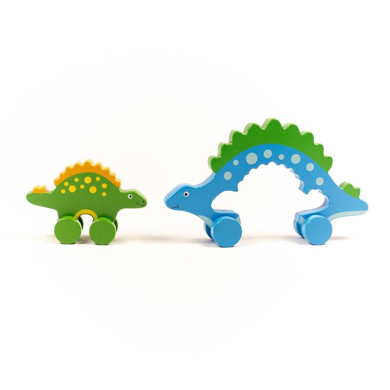 Big and Little Push/Pull Stego Toddler Toy