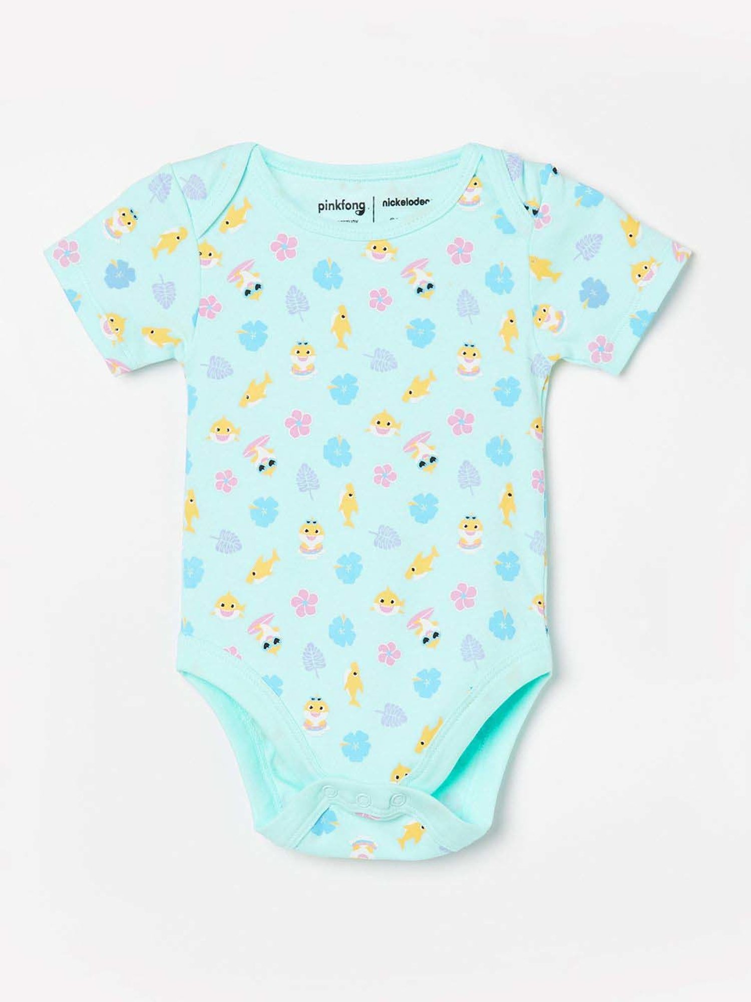 Juniors by Lifestyle Girls Multicolor Cotton Printed Bodysuit