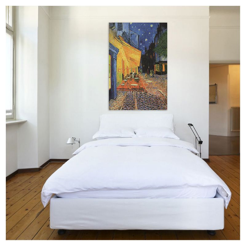 18" x 12" The Cafe Terrace on the Place Du Forum - iCanvas