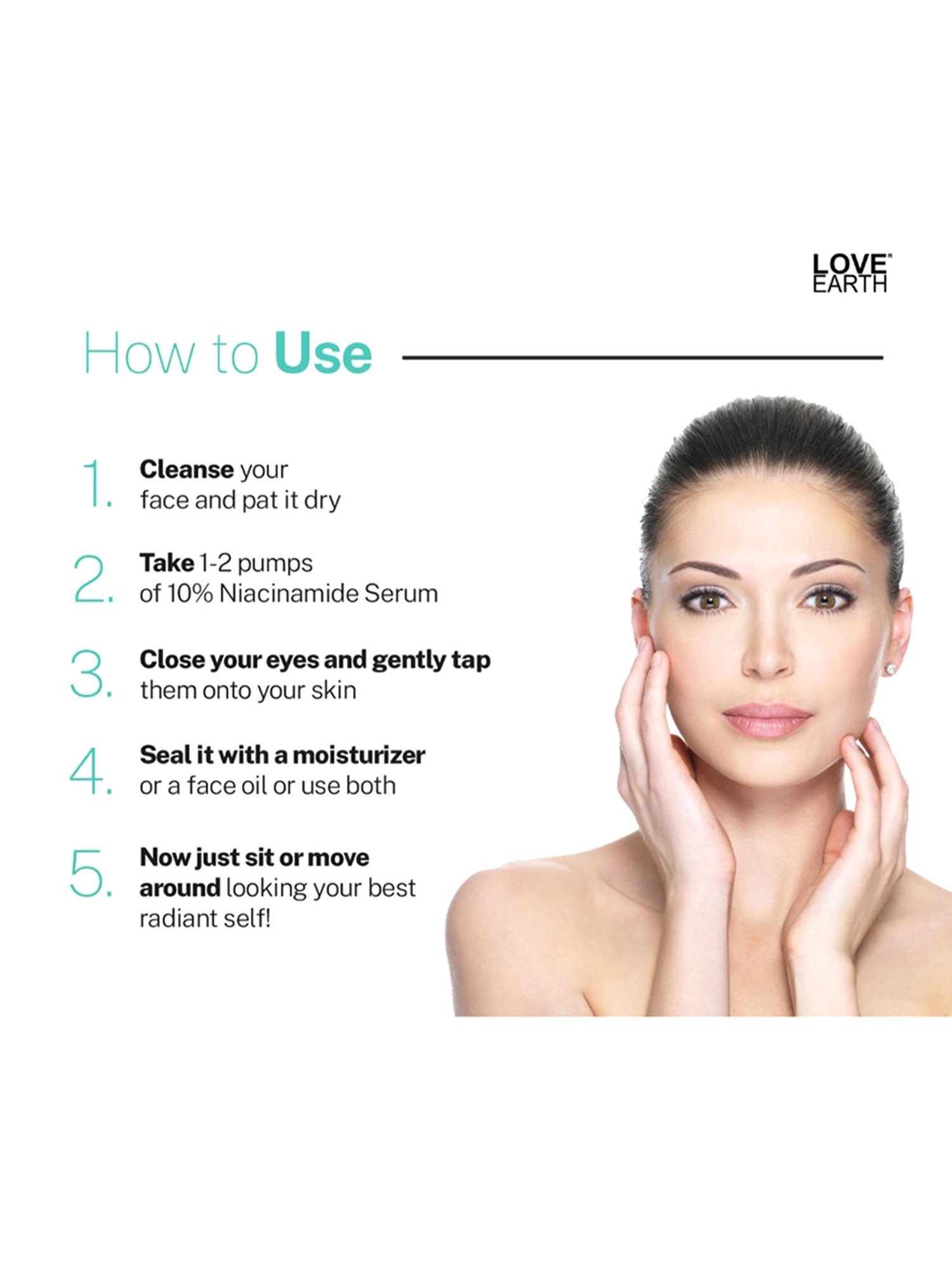 Love Earth 10% Niacinamide Serum - 30 ml