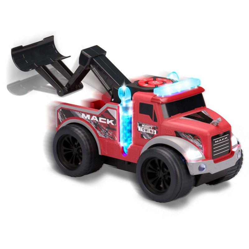 Kid Galaxy Mack Motorized Lights and Sound Tow Truck