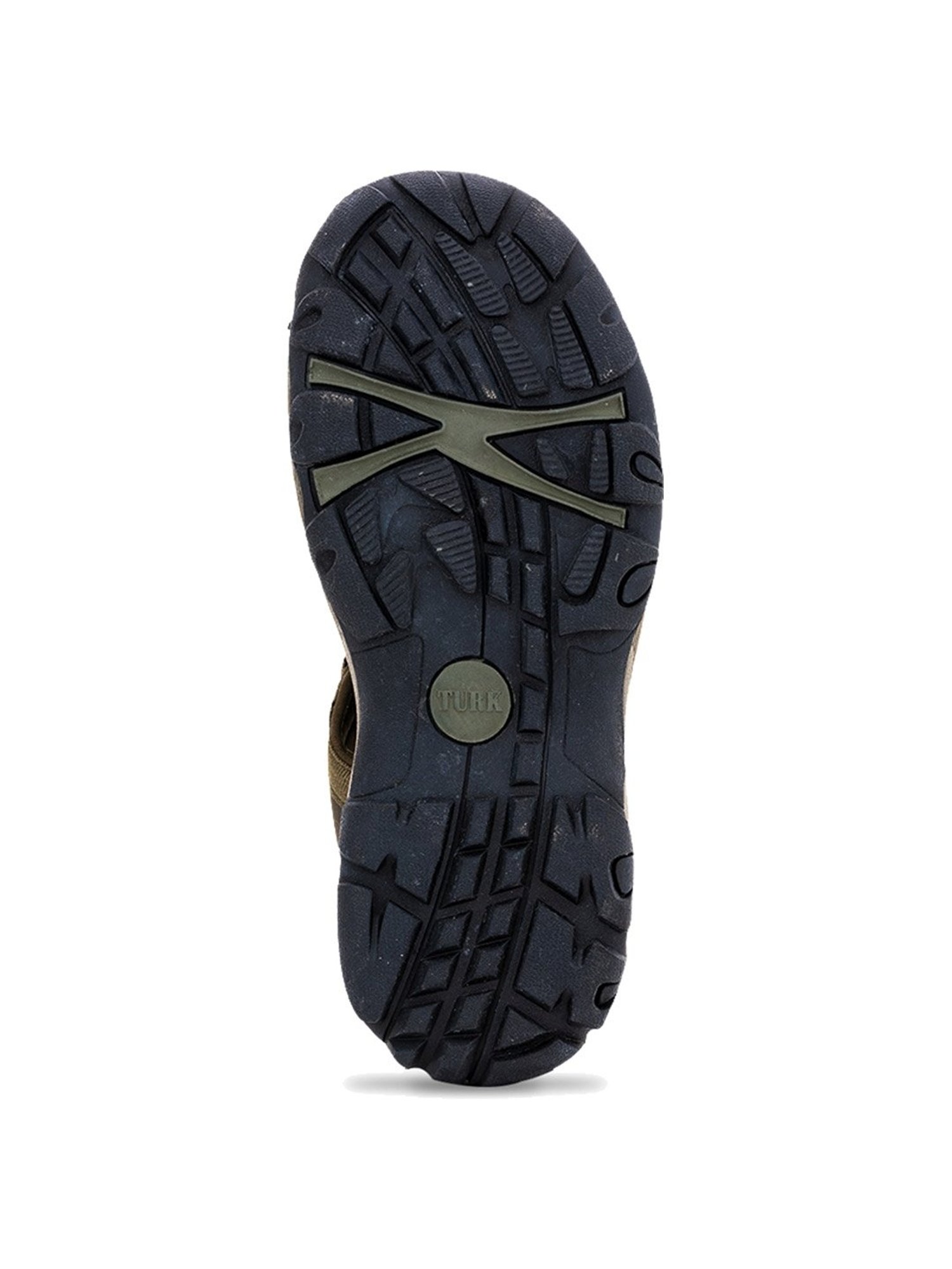 Turk by Khadims Men's Olive Fisherman Sandals