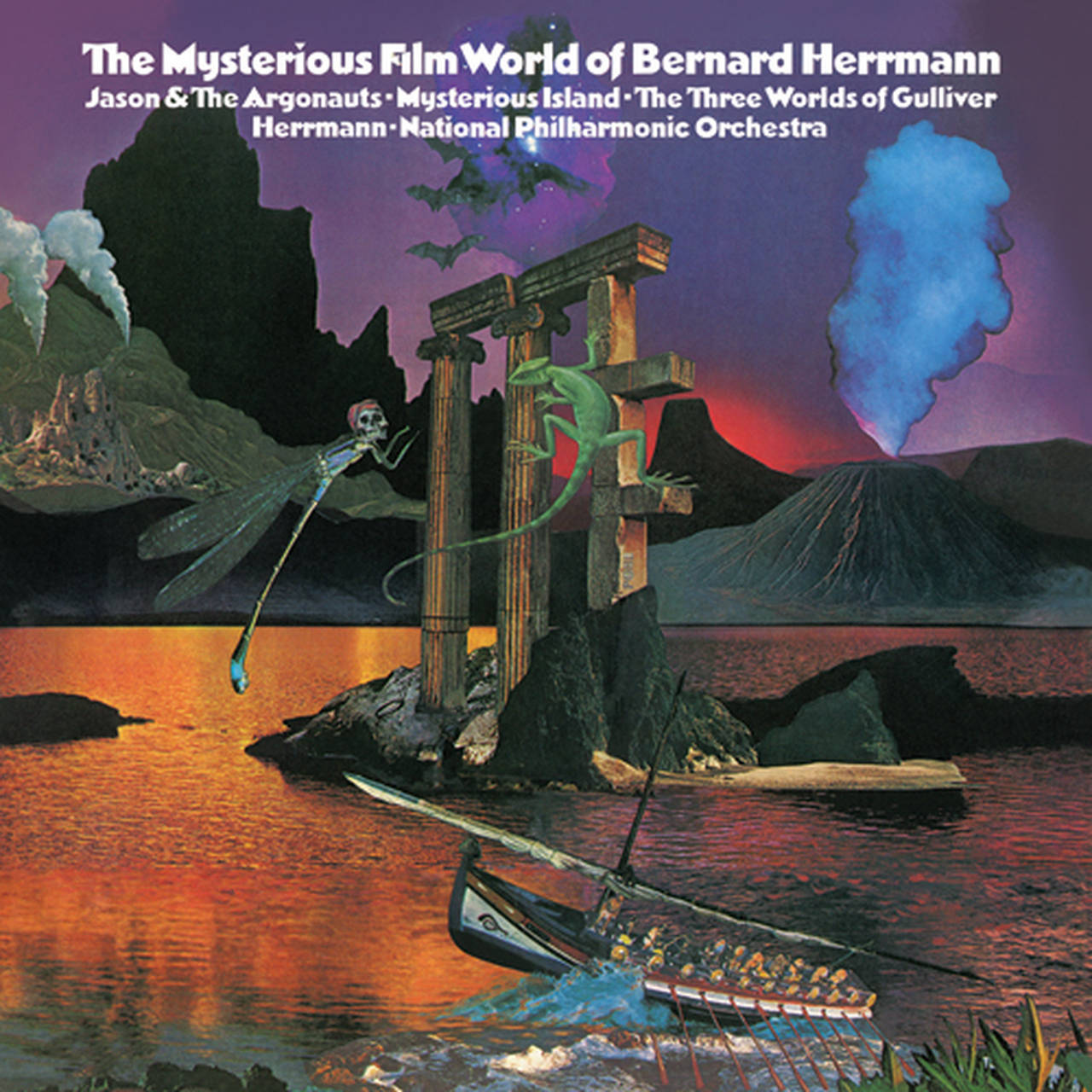 Bernard Herrmann The Mysterious Film World Of Bernard Herrmann Numbered Limited Edition 180g 45rpm 2LP (Vinyl)