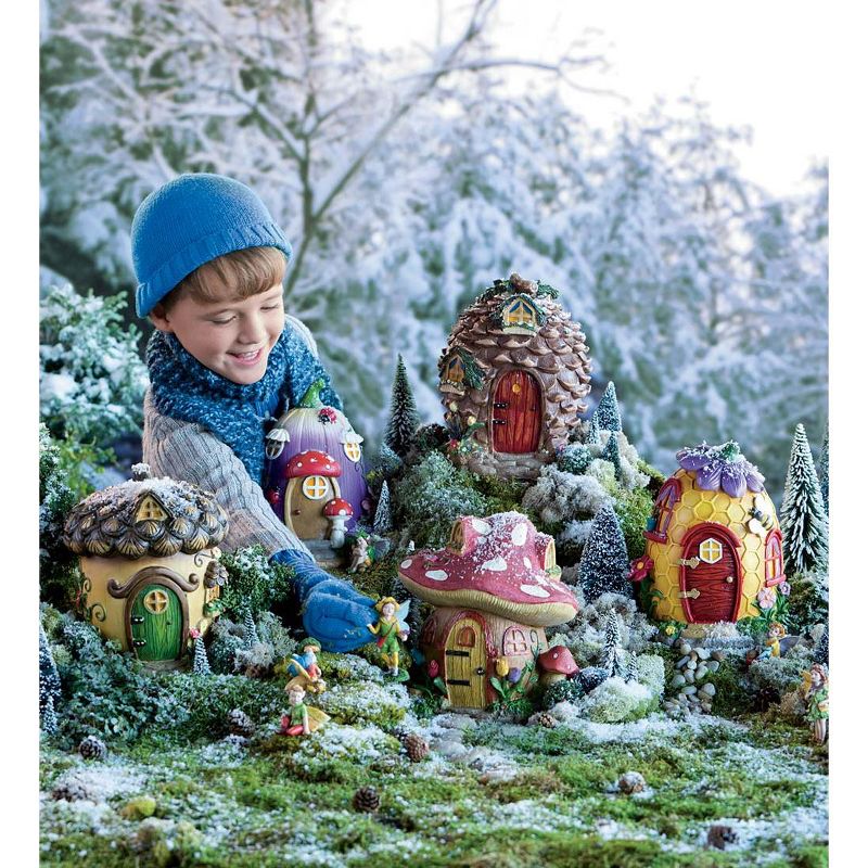 36" Kids Reading with Lamp Water Fountain with LED Lights and Bronze Finish Brown - Hi-Line Gift