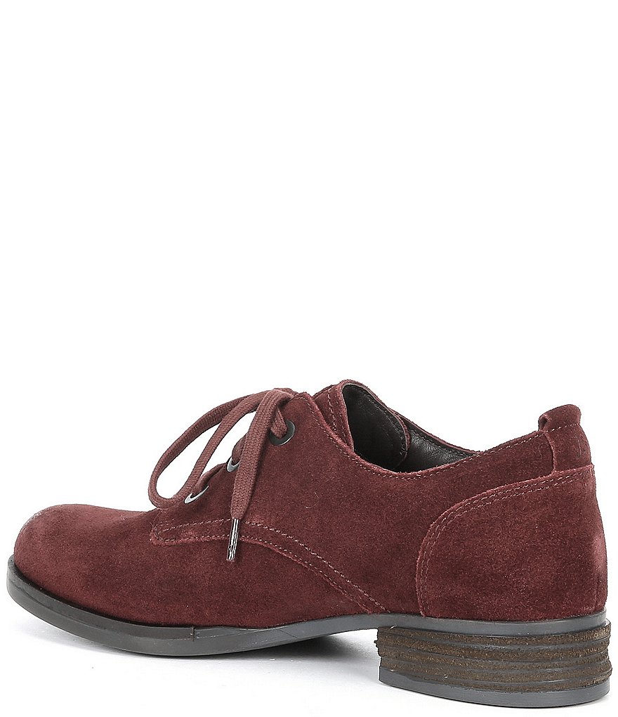 Josef Seibel Sanja 08 Suede Lace-Up Oxfords