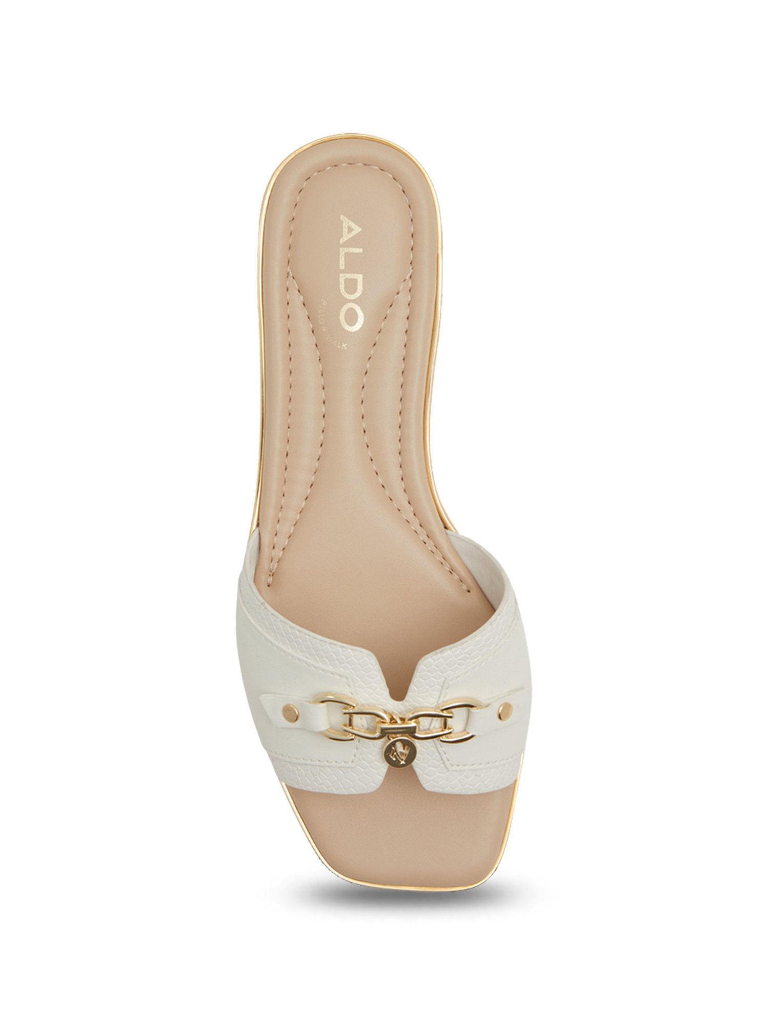 Bagatt Women's Cesena Beige Ankle Strap Sandals