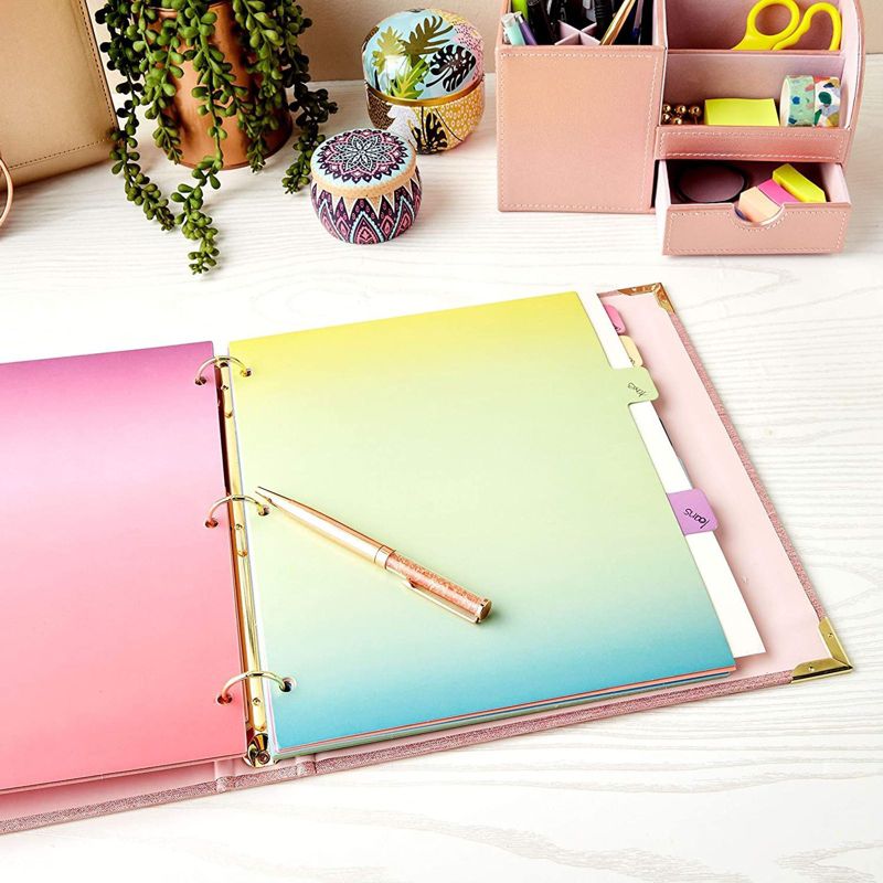 Universal 375 Sheet 1.5" Ring Binder Black