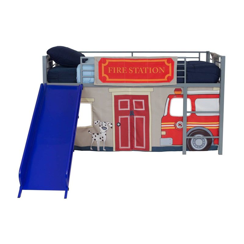 Twin Fire Department Bunk Bed Curtain Set - Dorel Home Products