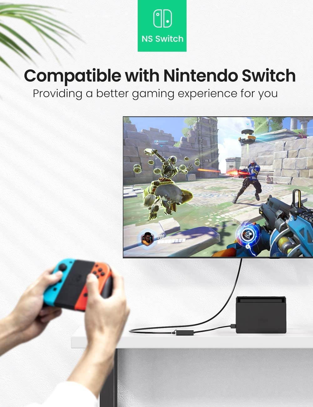 UGREEN Ethernet Adapter USB 2.0 to 10 100 Network RJ45 LAN Wired Adapter Compatible for Nintendo Switch Wii Wii U MacBook Chromebook Windows Mac OS Surface Linux ASIX AX88772 Chipset Black