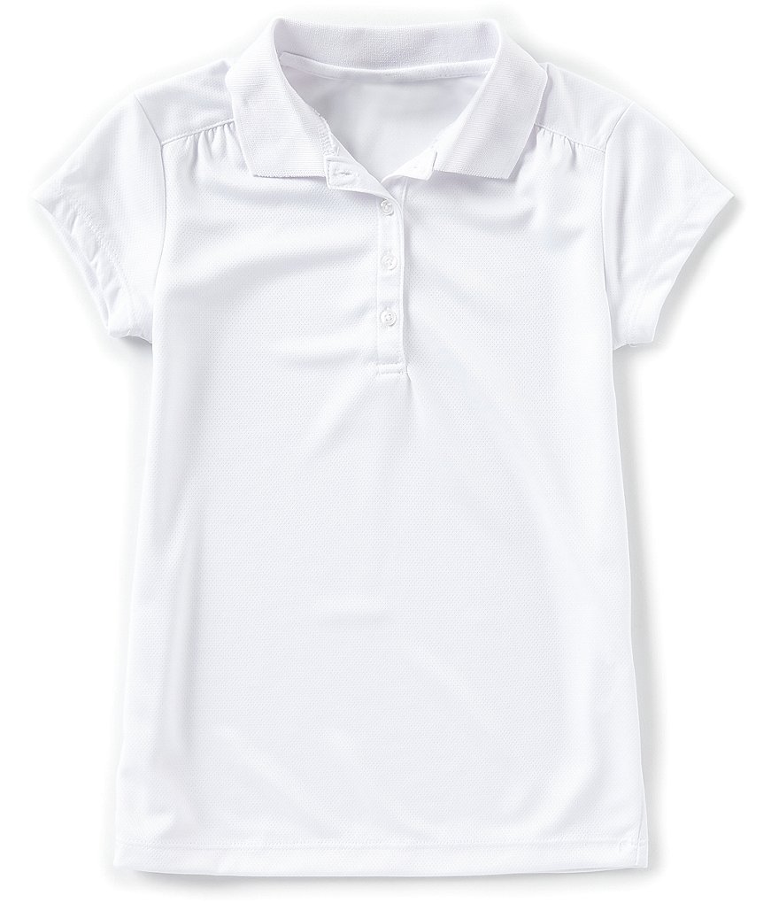 Nautica Big Girls 7-16 Short-Sleeve Performance Polo