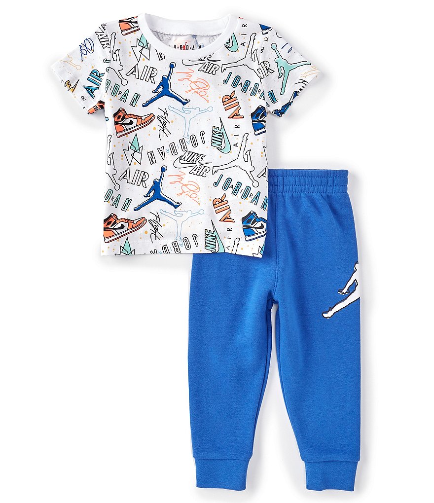 Tommy Hilfiger Baby Boys 12-24 Months Short-Sleeve Striped Polo Shirt & Microsueded Twill Shorts Set