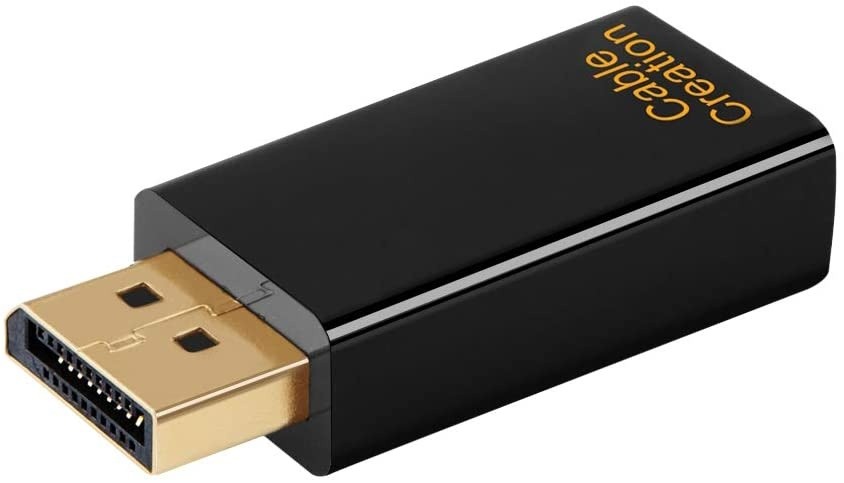 DP to HDMI Adapter [3-Pack] CableCreation 1080P Gold Plated Displayport to HDMI Converter Male to Female 1.3V Black &hellip