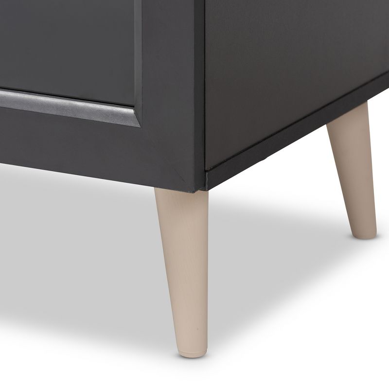 Wood 2 Door Storage Cabinet in White-Pemberly Row