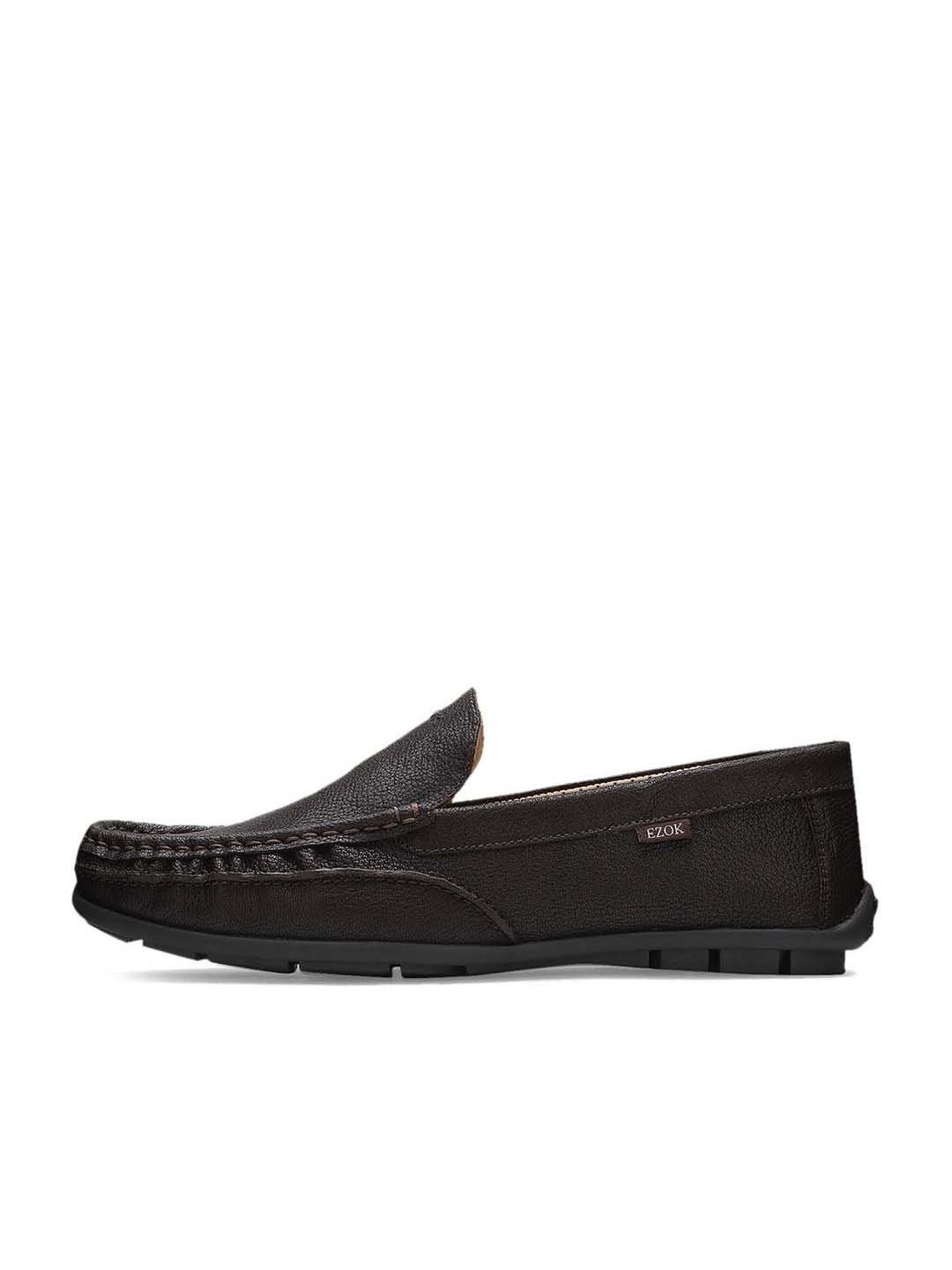 EZOK Men's Brown Casual Loafers