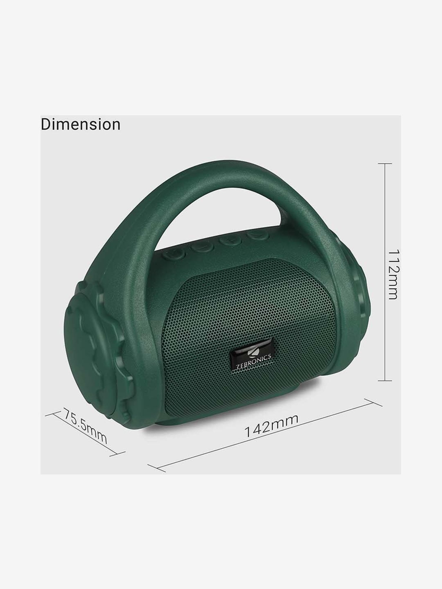 BPS5 5 quot Outdoor Weather Resistant Bluetooth Patio Speakers Pair White