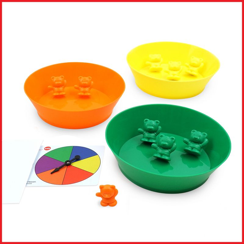 Edx Education Counting Bears with Matching Bowls - 68pc Set