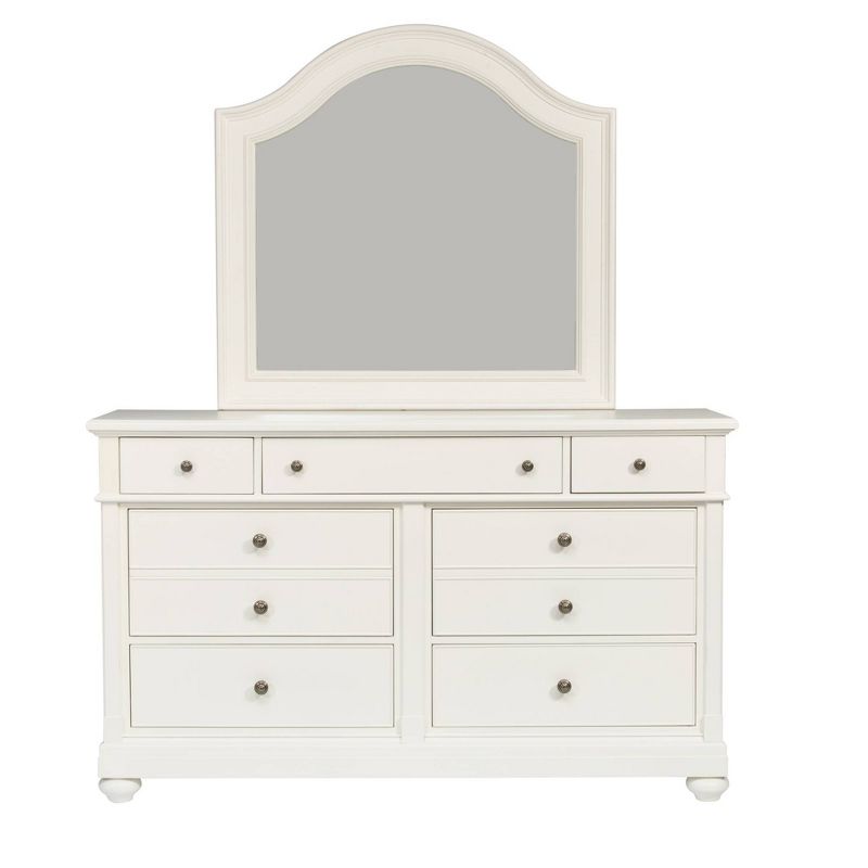 Harbor View II Mirror Linen - Liberty Furniture
