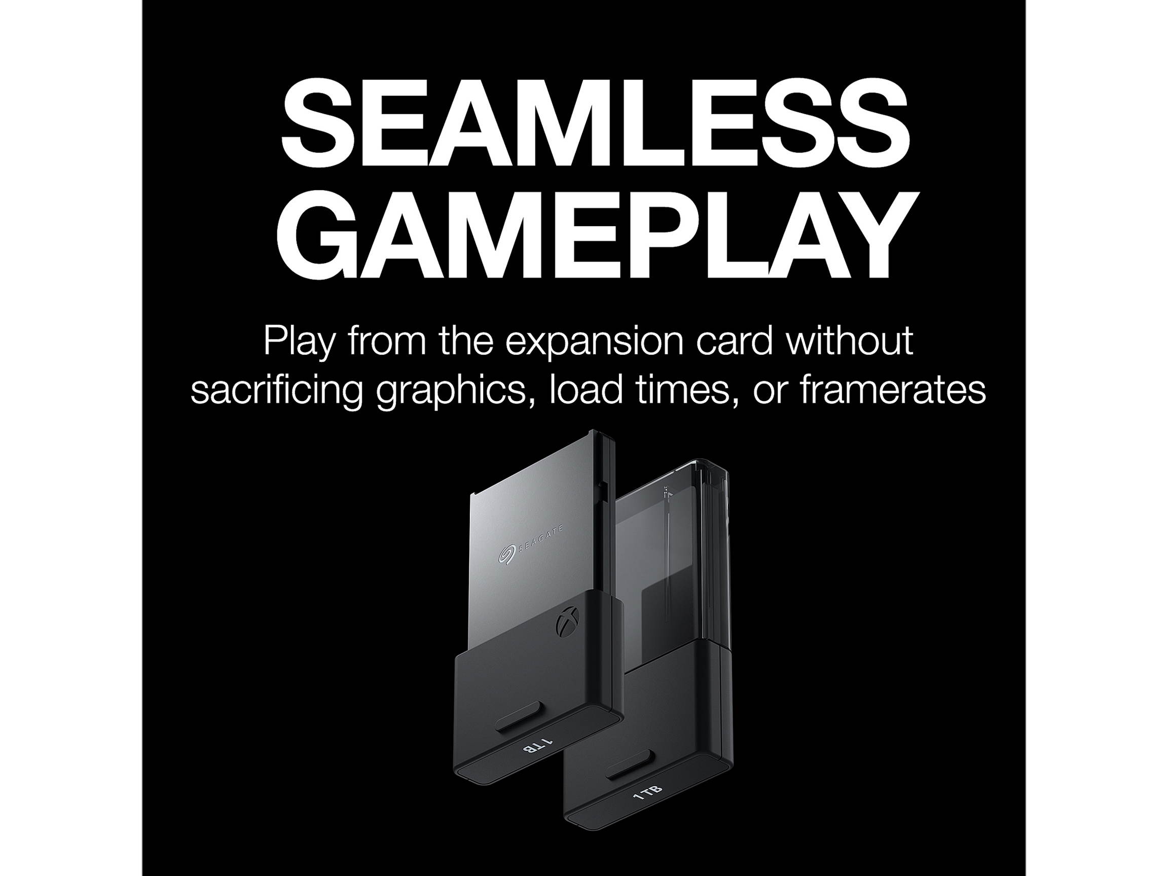 Seagate Storage Expansion Card for Xbox Series X|S 1TB Solid State Drive - NVMe Expansion SSD for Xbox Series X|S (STJR1000400)