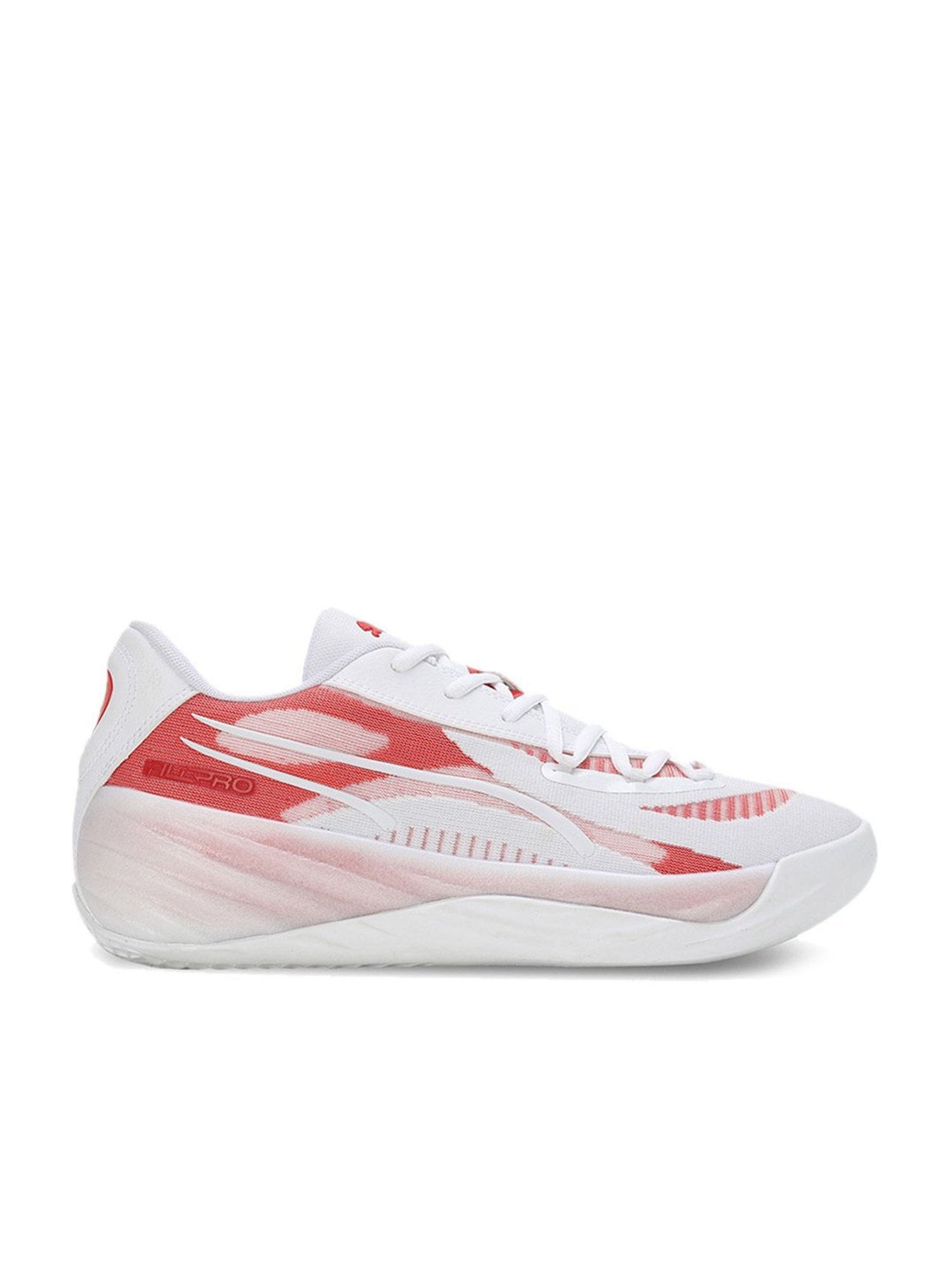 Puma Men's All-Pro NITRO Team Red Basketball Shoes