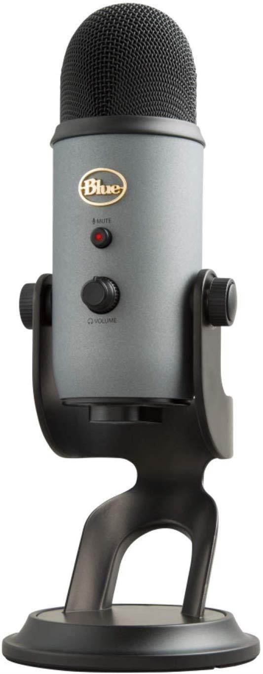Blue Yeti USB Microphone-Slate, (988-000098)