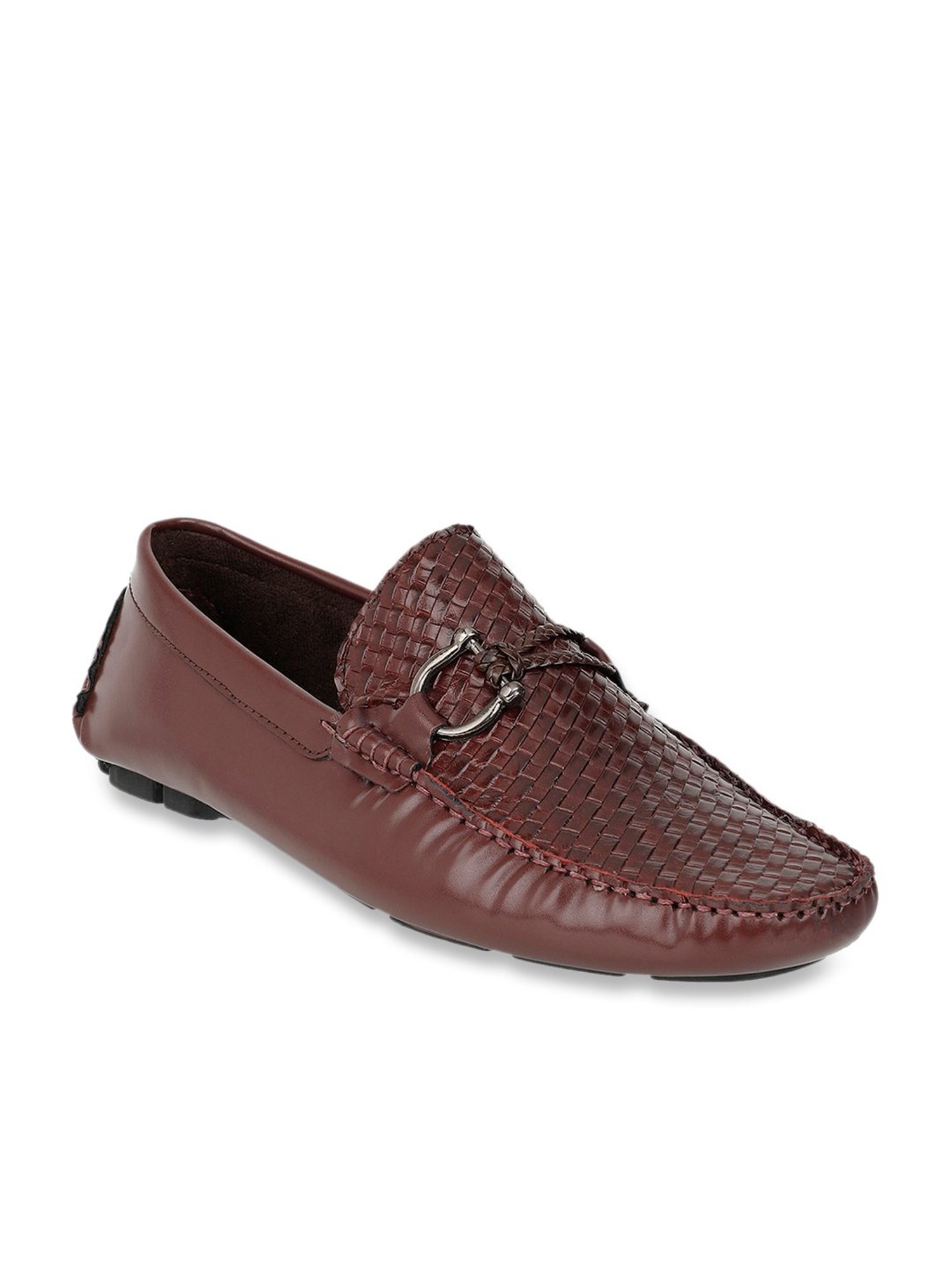 Carlton London Men's Brown Casual Loafers