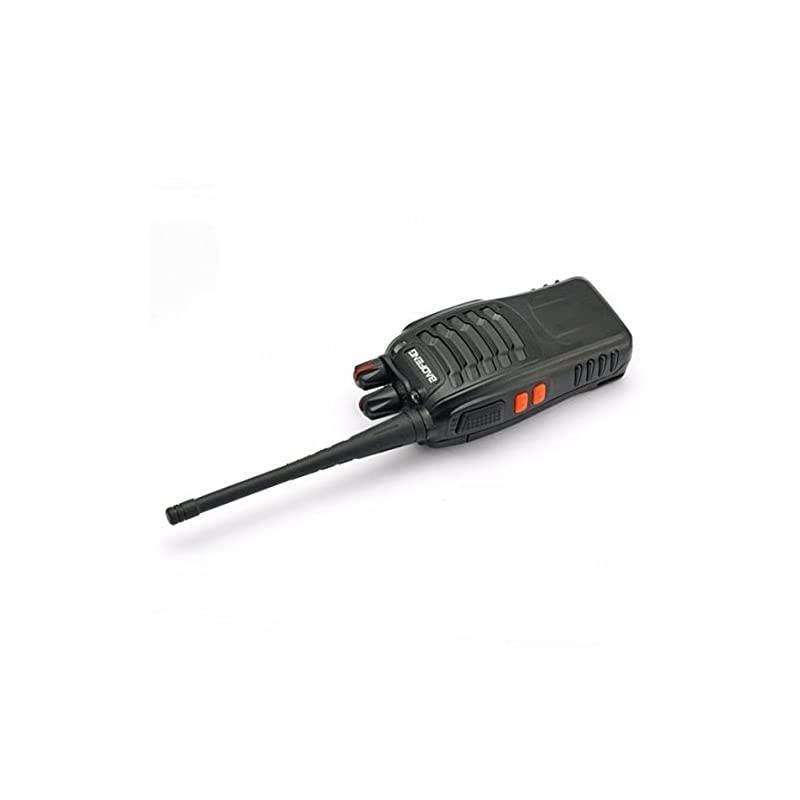 1PCs 888S Walkie Talkies 1500mAh Rechargeable Battery 3 Miles Long Range with Earphone LED Flashlight