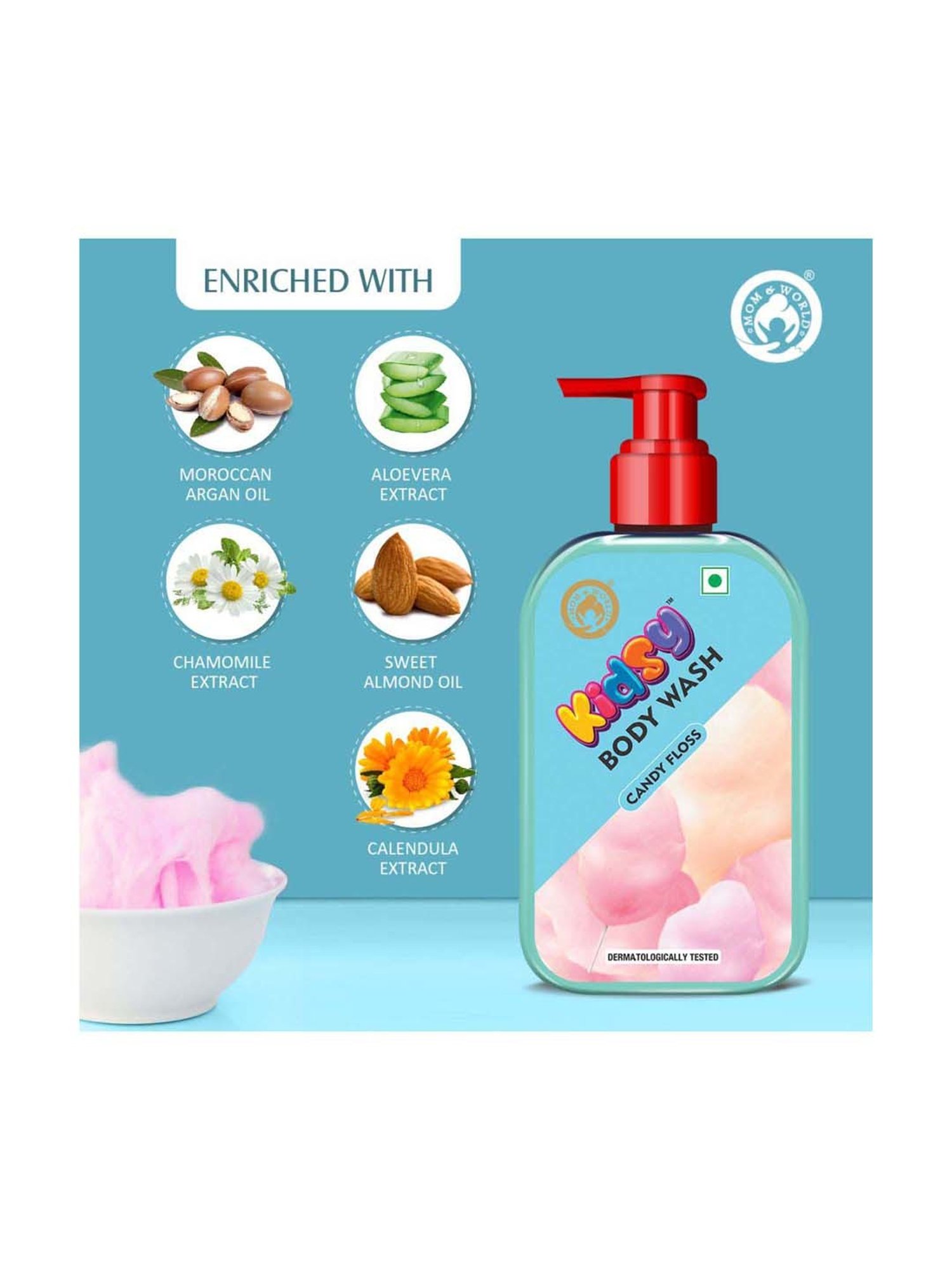 Mom & World Mineral Based Kids Sunscreen Spray SPF 50 - 120 ml