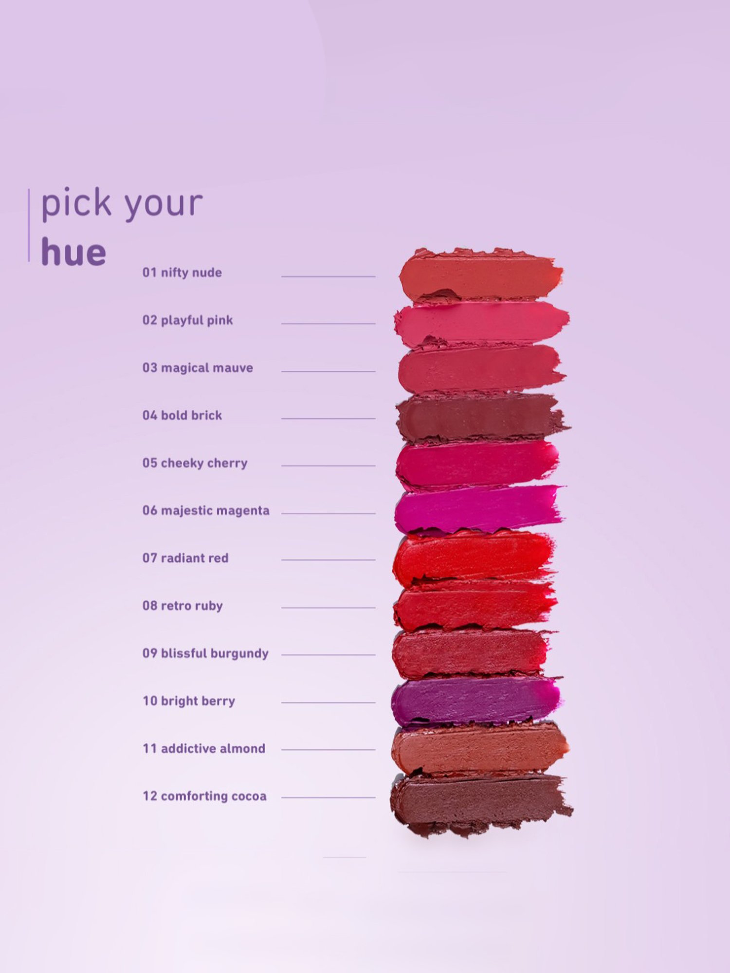 Plum Velvet Haze Matte Lipstick 02 Playful Pink - 4.2 gm