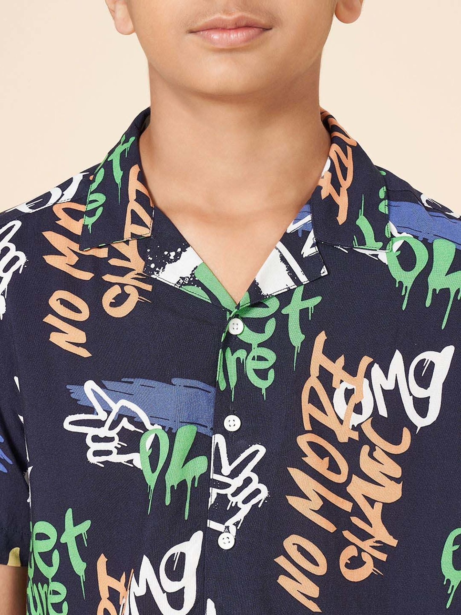 Coolsters by Pantaloons Boys Naval Academy Printed Shirts