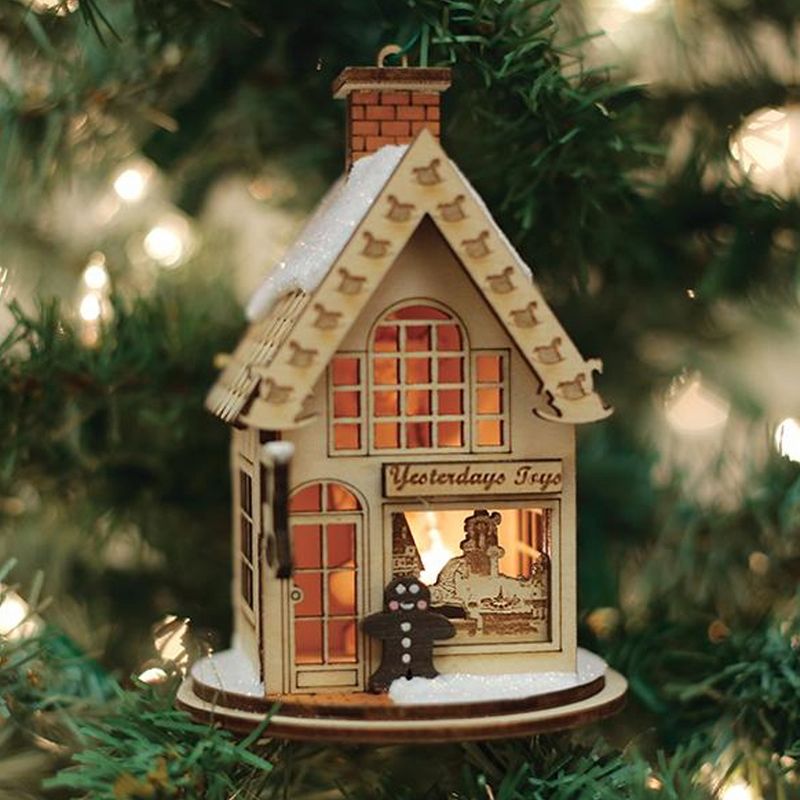 Ginger Cottages 4.25" Yesterday's Toys Ornament  -  Tree Ornaments