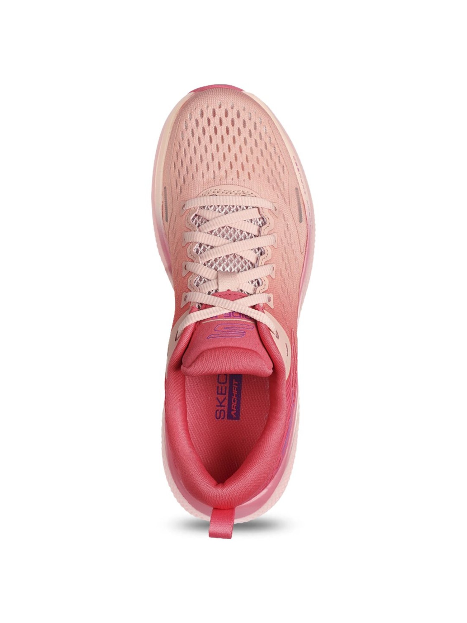 Skechers Women's GO RUN RIDE 11 Pink Running Shoes