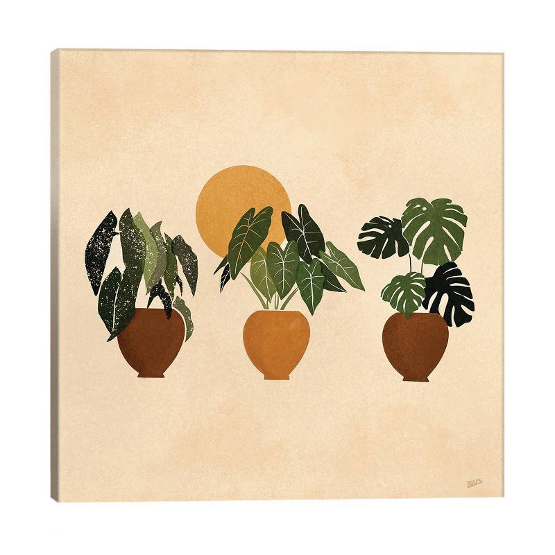 Houseplants I by Bria Nicole Unframed Wall Canvas - iCanvas