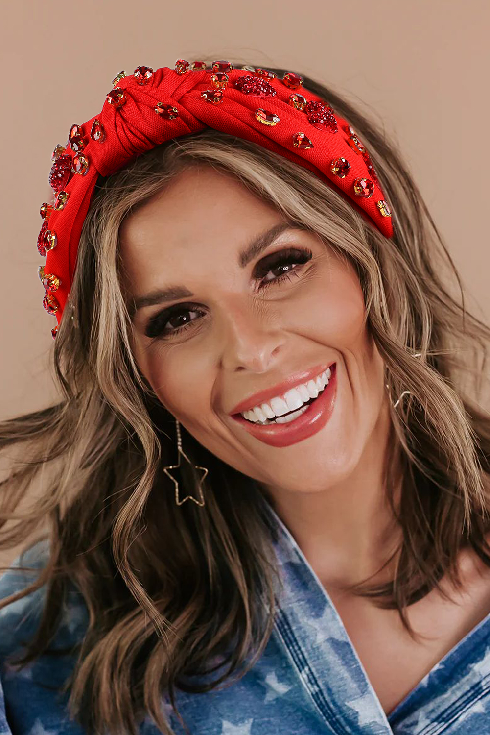 Rosy Flower Hair Claw Clip