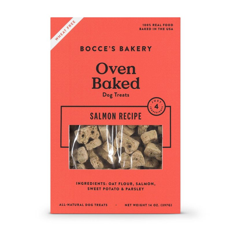Bocce's Bakery Salmon Basic Wheat Free Dog Treats - 14oz