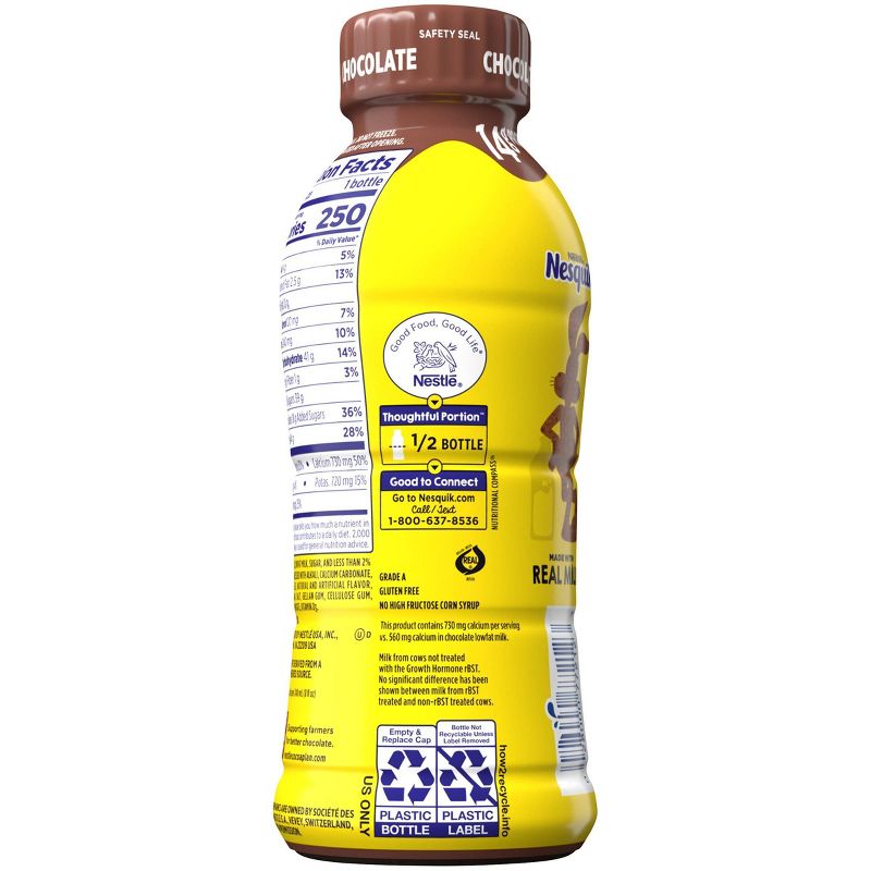 Nesquik Low Fat Chocolate Milk - 14 fl oz