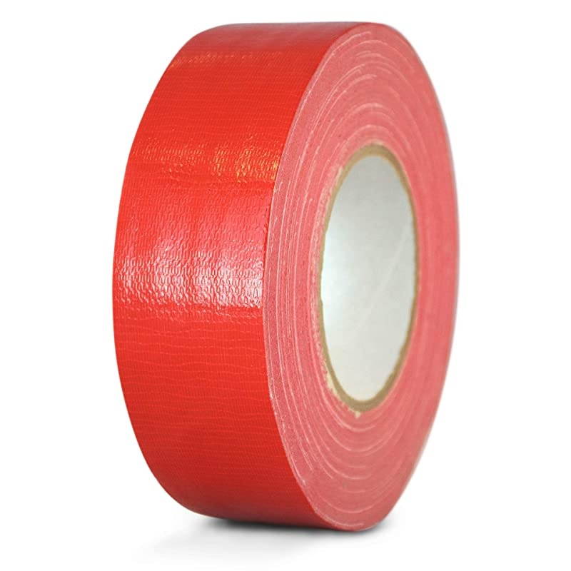 Duct Tape Red Industrial Grade, 2 inch x 60 yds. Waterproof, UV Resistant for Crafts, Home Improvement, Repairs, & Projects