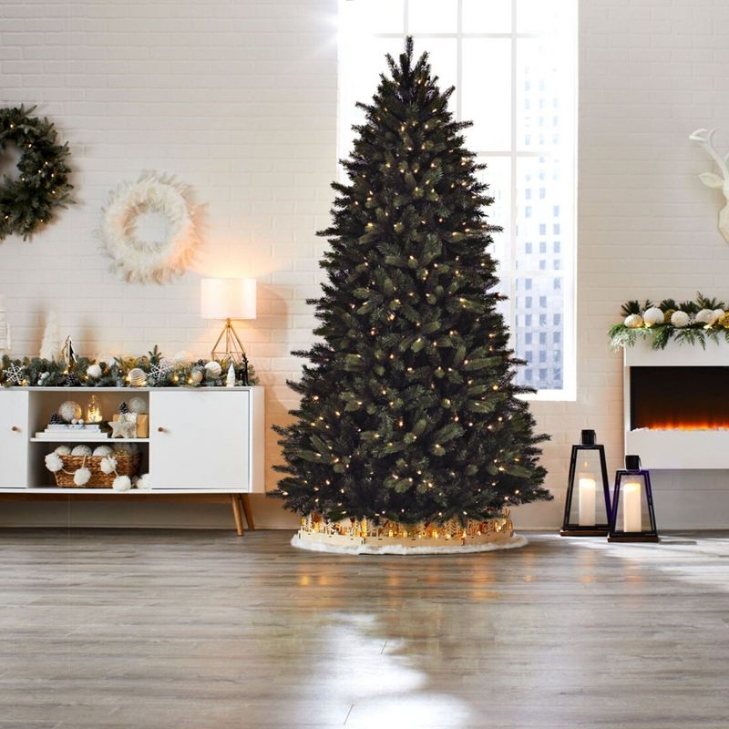 NOMA 7.5 Ft Colorado Pine Artificial Color Changing LED Pre Lit Christmas Tree