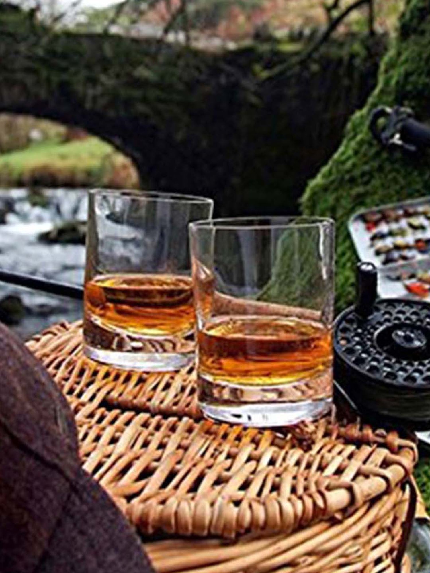 DARTINGTON Transparent Crystal Exmoor Old Fashioned Whisky Glass (2.2L) - Set of 2