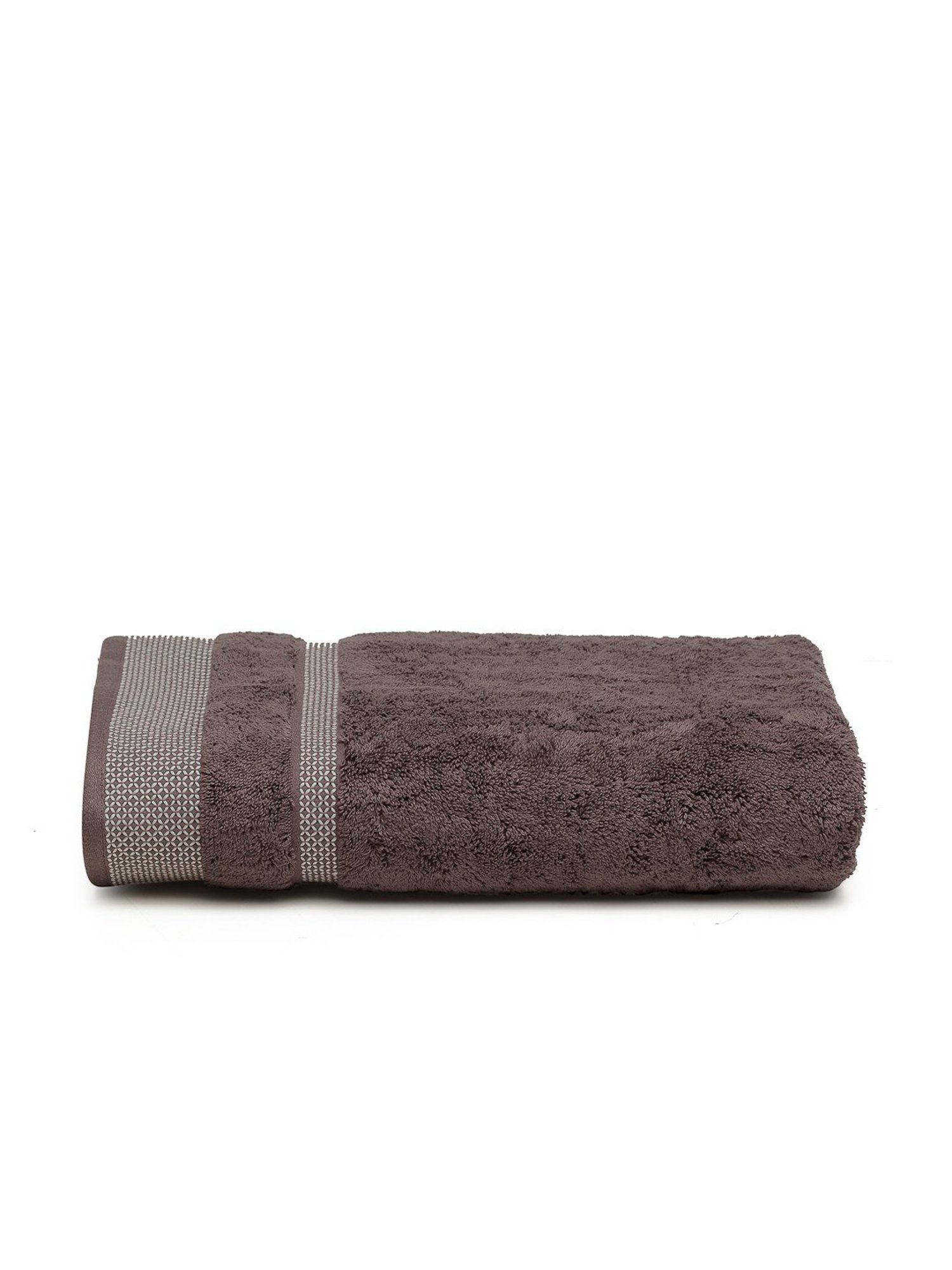 Spaces Hygro Dark Brown 600 GSM Cotton Bath Towel