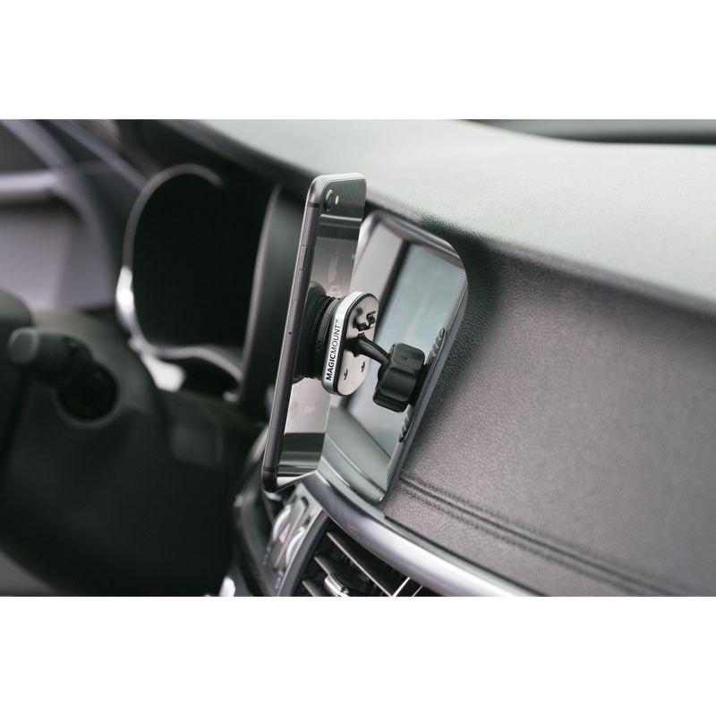 Scosche MagicMOUNT Pro Magnetic Dash Mount -  Black/Silver